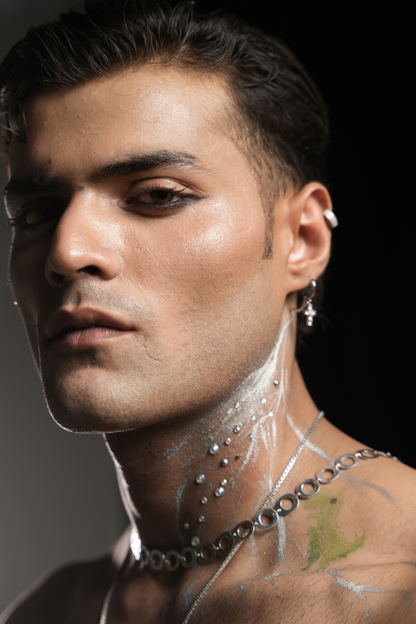 Silver Hoop Chain