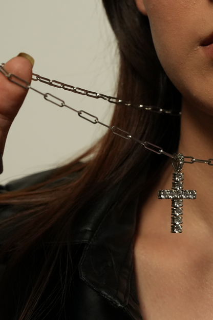 Infinity Cross Pendant