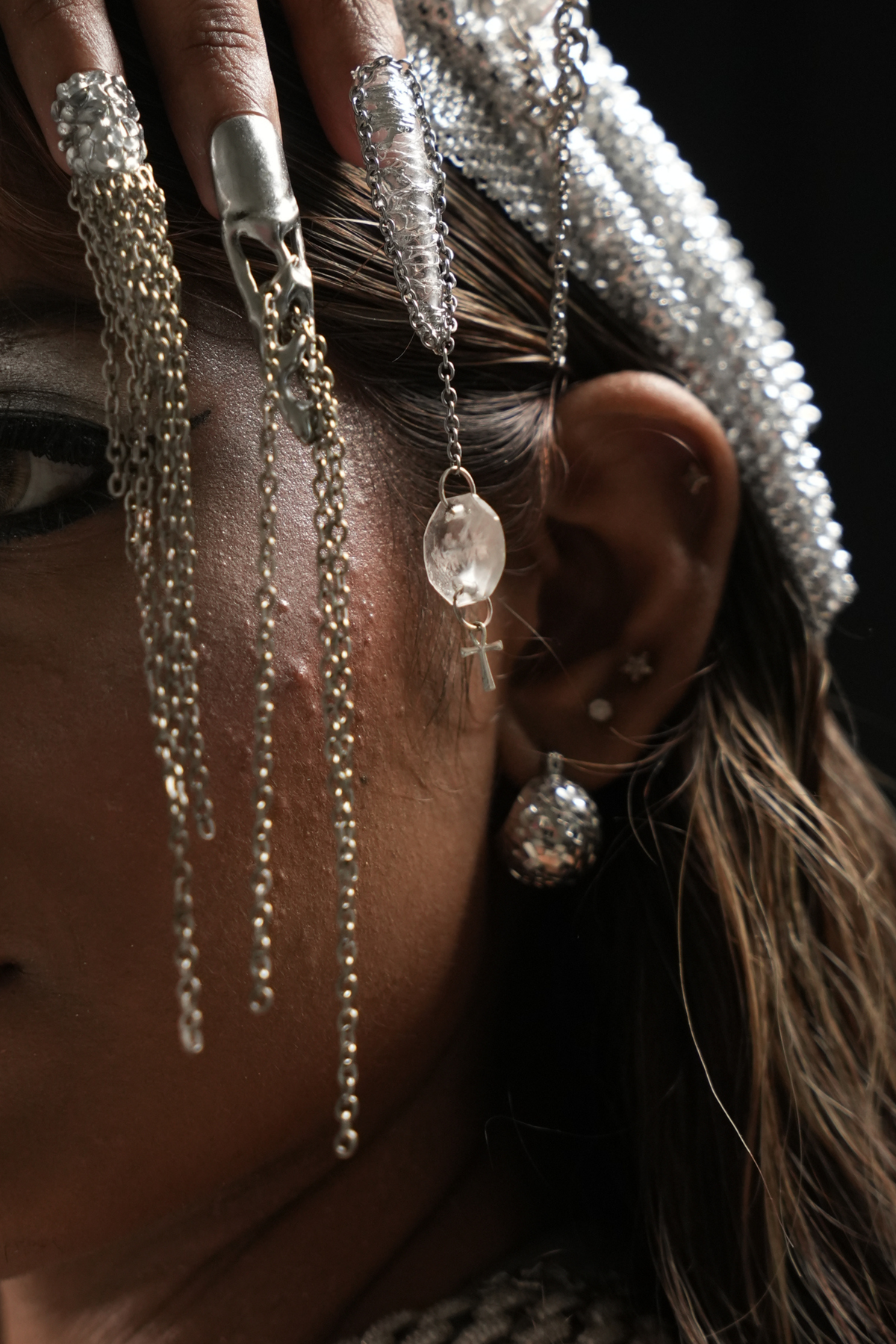 Taylor Mirrorball Earring