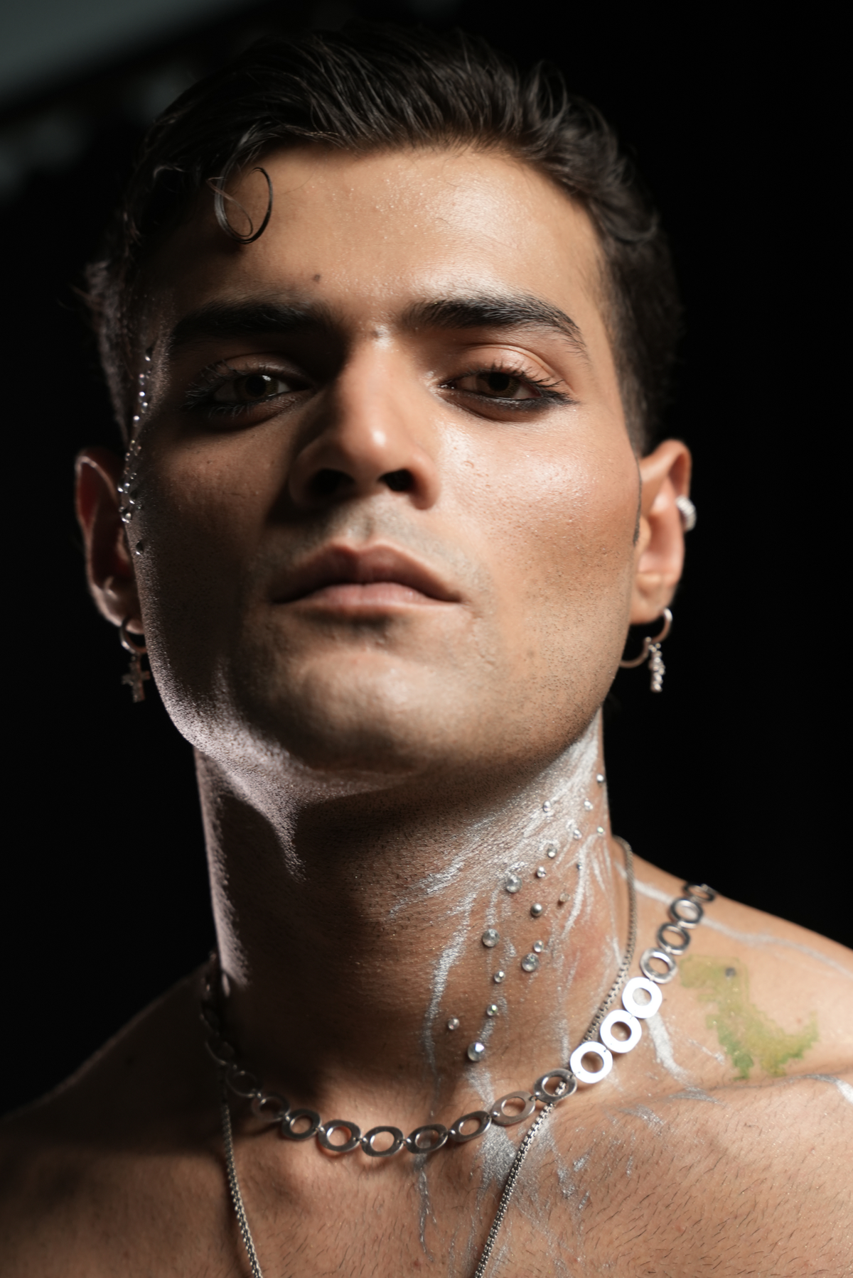 Silver Hoop Chain