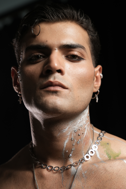 Silver Hoop Chain