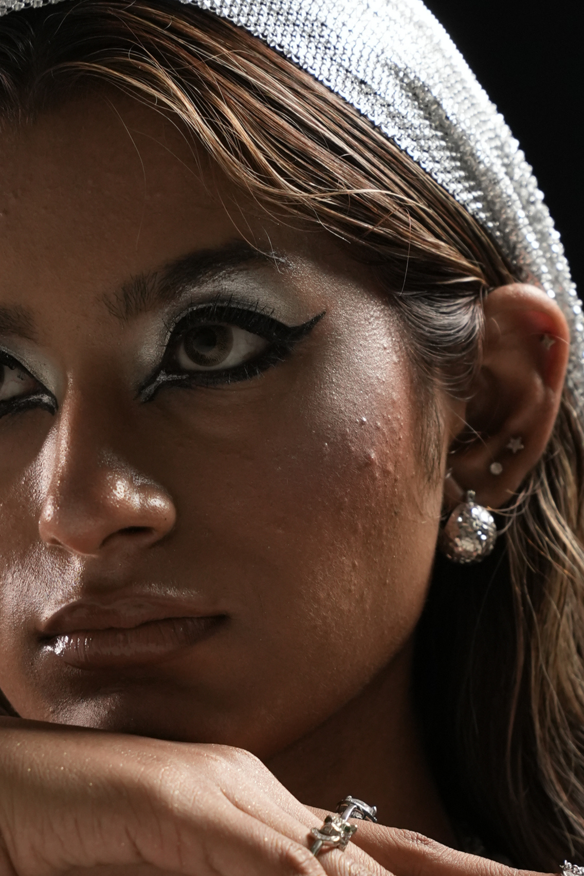 Taylor Mirrorball Earring