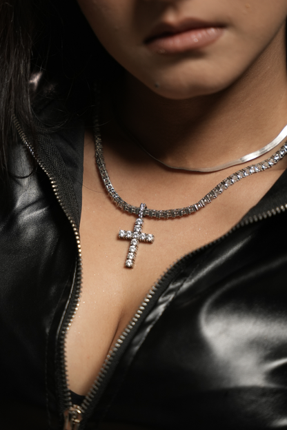 Infinity Cross Pendant