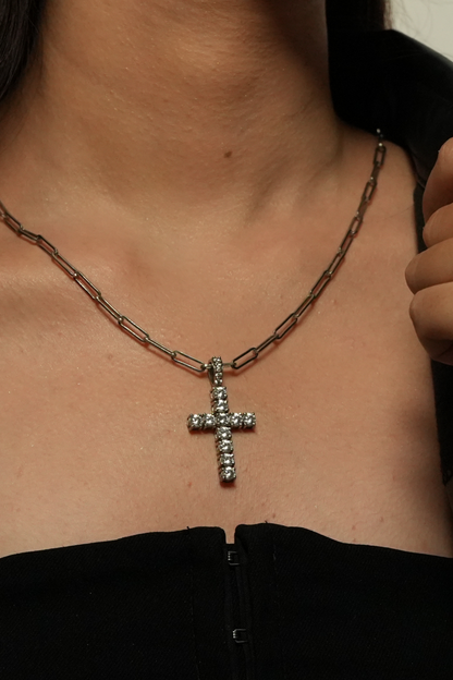 Infinity Cross Pendant