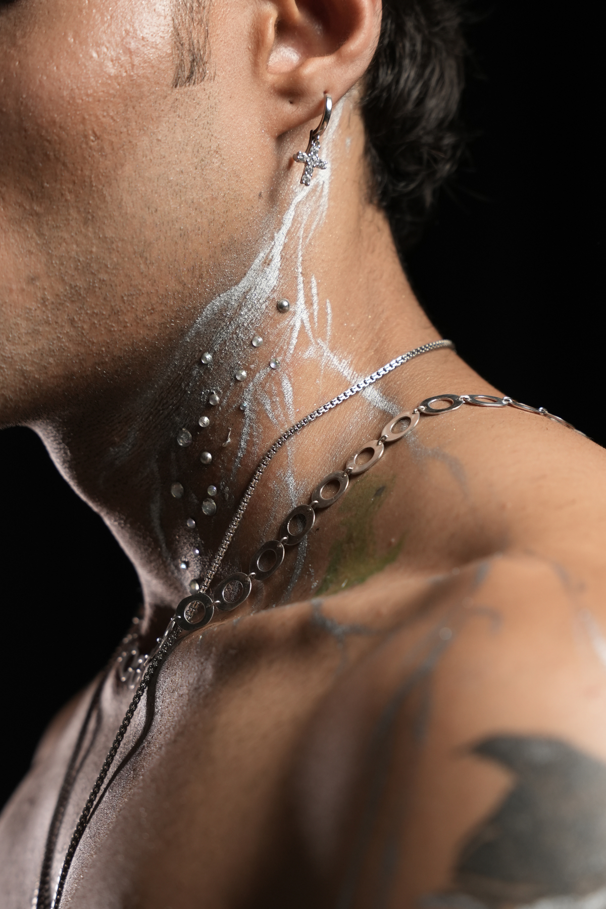 Silver Hoop Chain