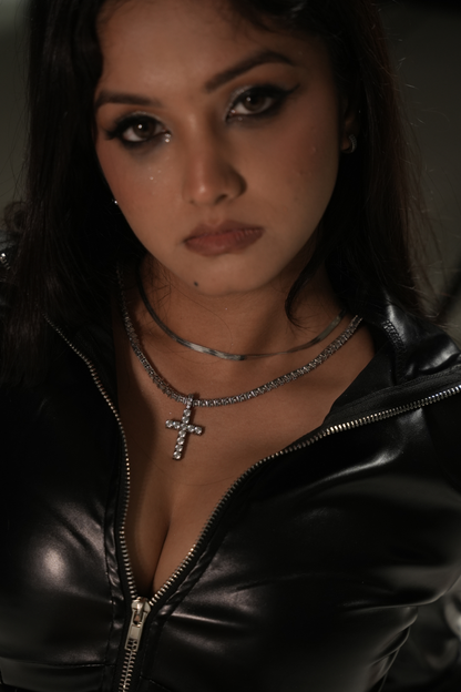 Infinity Cross Pendant