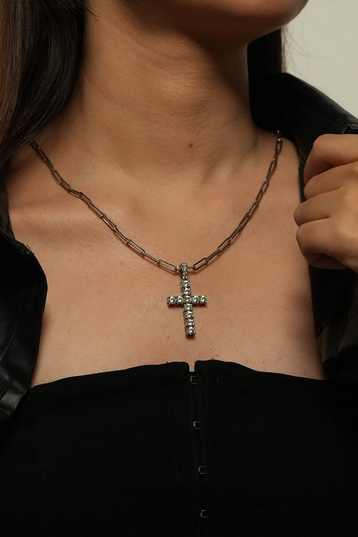 Infinity Cross Pendant