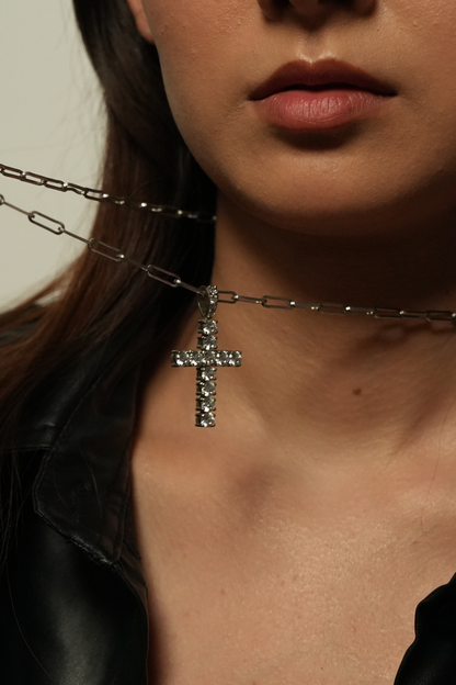 Infinity Cross Pendant