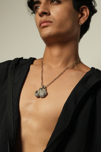 Knockout Boxing Glove Pendant