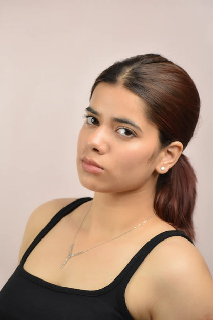 Silver Tassel Necklace