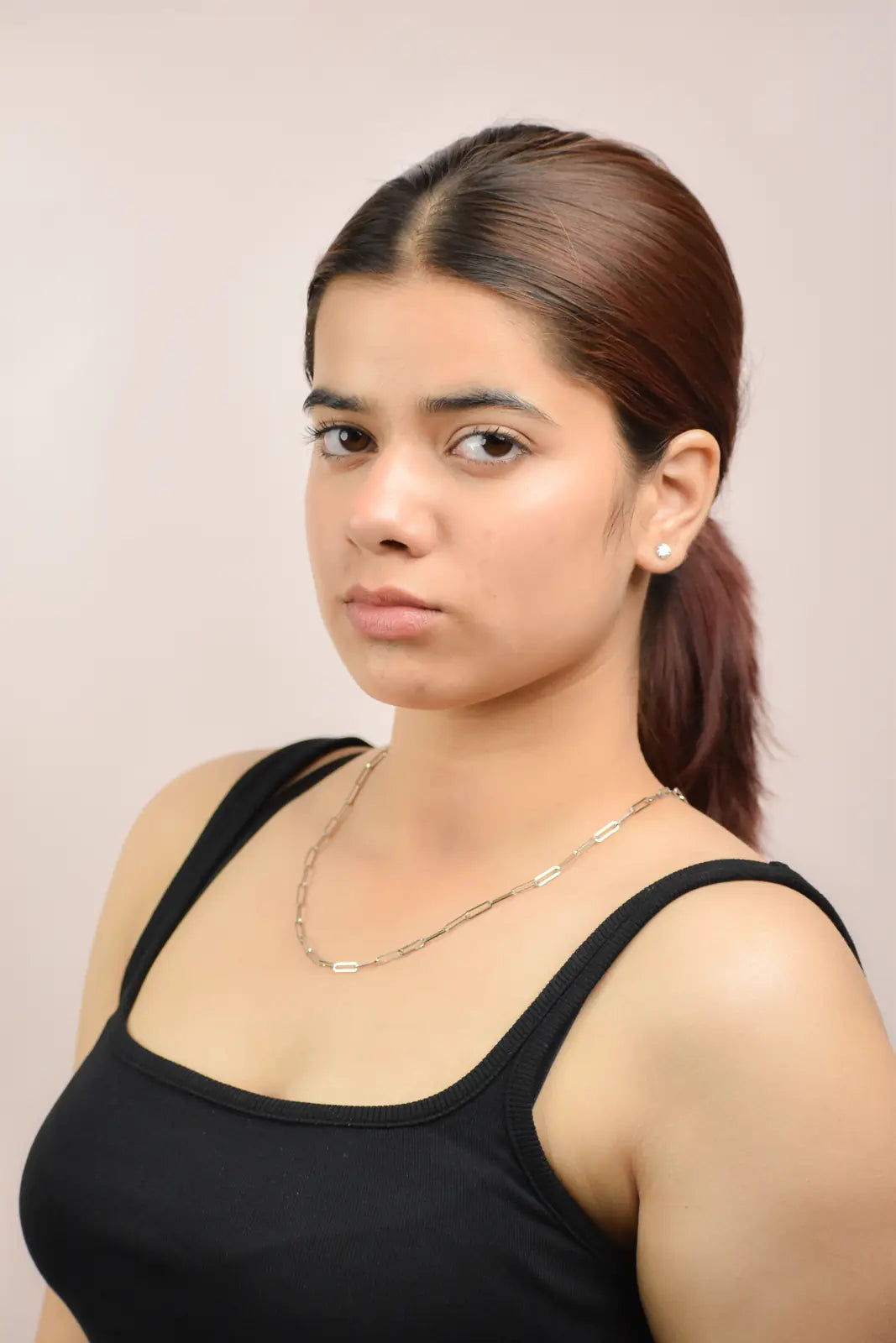 Nove Paperclip Necklace