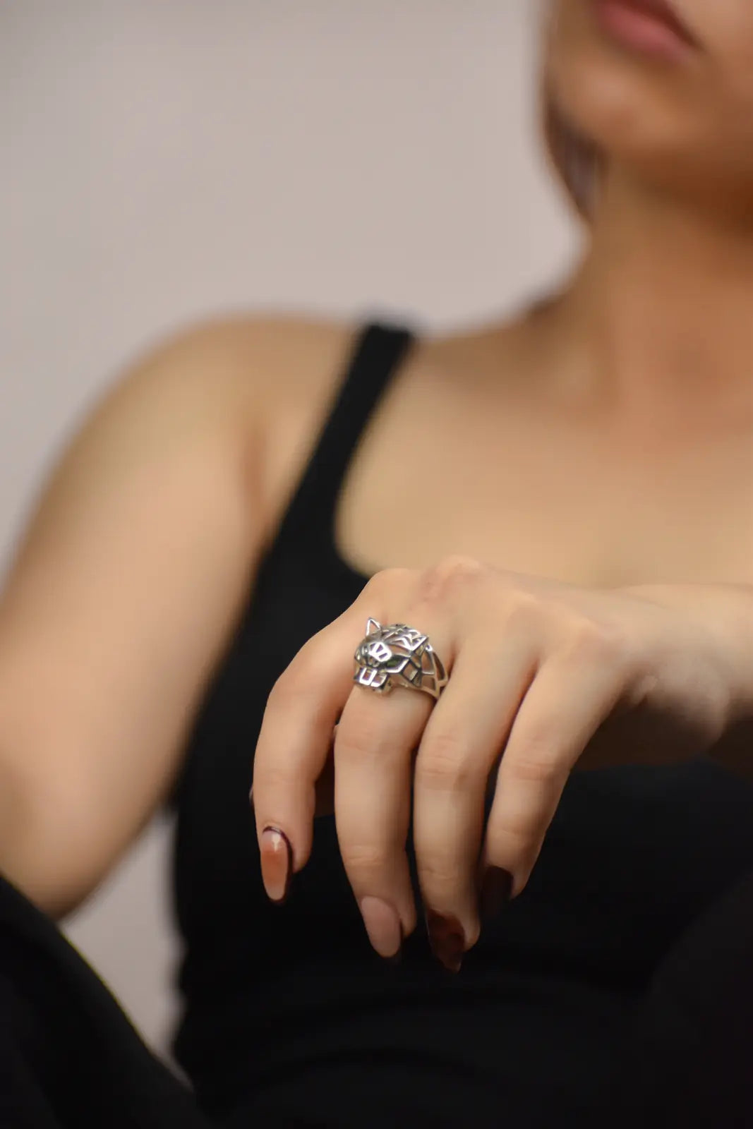 Panthere Noir Ring